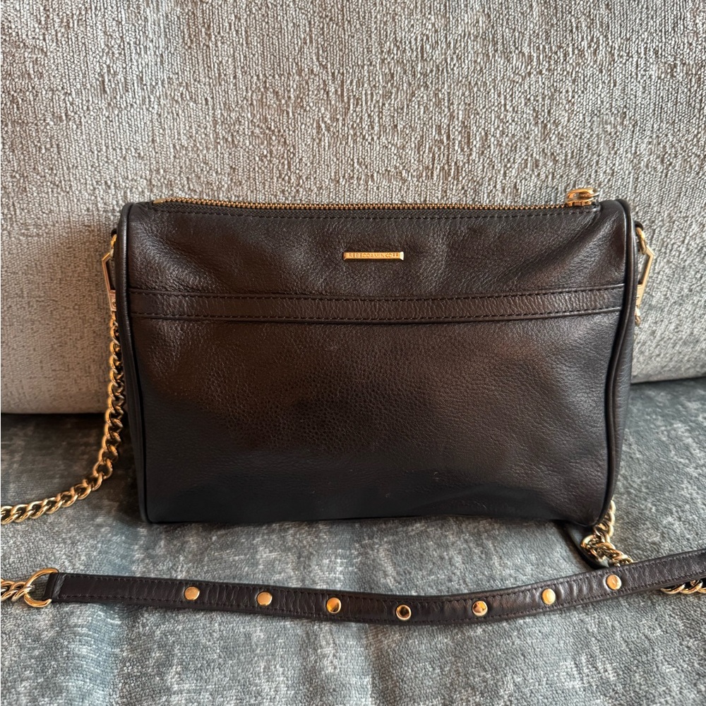 Rebecca Minkoff Black Leather Bag!